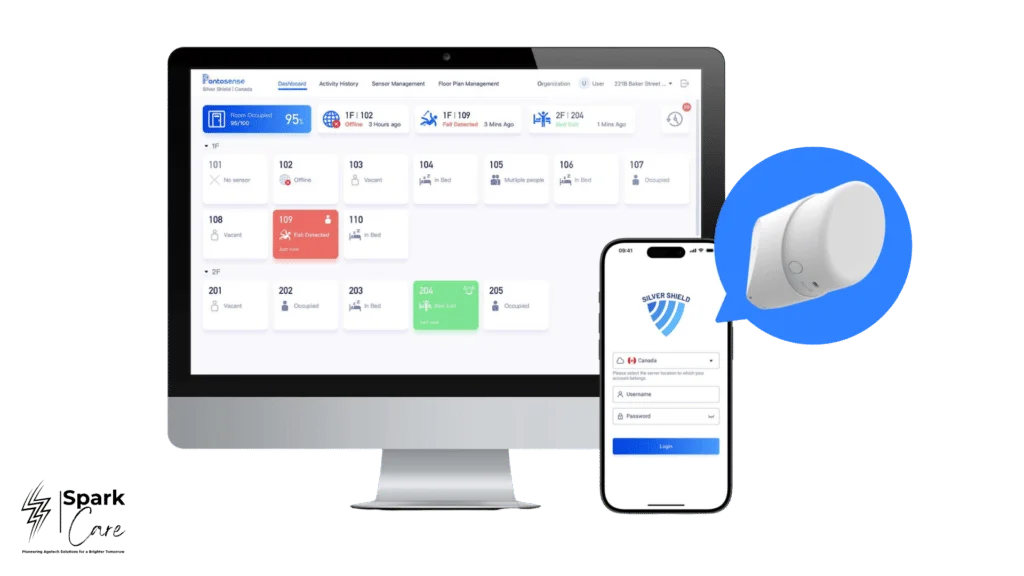 Silver Shield AI Powered Fall Detection & Remote Monitoring